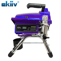 EKIIV Pulvérisateur de peinture sans air professionnel en usine Machine de peinture en aérosol Machine de peinture murale pour plafonds extérieurs à usage domestique
