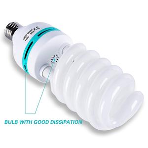 Ampoules fluorescentes CFL E27 en plastique, blanc chaud doux 2700K, Ra80, garantie 1 an, pour économie d'énergie LVD - Product Image 3