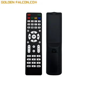 New direct rc custom LCD LED smart black star tv remote control for universal tv