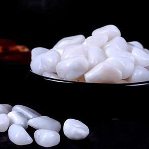 Kerikil Putih Salju Batu Sungai Alami Dipoles Ramah Lingkungan Tahan Lama Dekoratif untuk Lanskap Taman Kerikil Dekoratif - Product Image 4