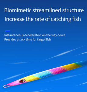 150g/200g/250g/300g di beccheggio lento a velocità di acqua salata esche artificiali verticali pesca Jigs Glow pied <span class=keywords><strong>Jig</strong></span> per tonno - Product Image 3