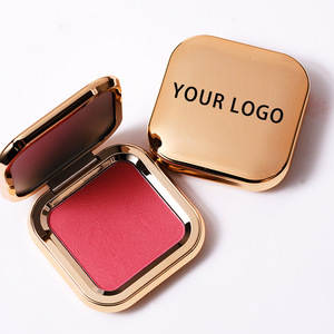 Fard personalizzato in polvere Rouge singolo piccolo trucco personalizzato fard viso Glitter in polvere fard Blush Private Label - Product Image 1