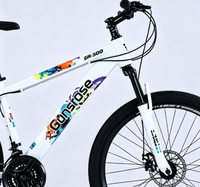 Vélo de montagne tout-terrain de 26 pouces pour adultes, frein à disque, acier à haute teneur en carbone, vélo de montagne MTB, vente en gros, export