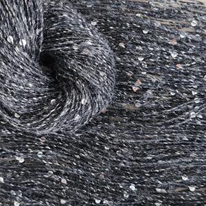 Sợi len Lotus Yarns Bordeaux Superfine Alpaca Extrafine <span class=keywords><strong>Merino</strong></span> Sequin 165m/50g, loại sợi len dệt kim màu sắc, trọng lượng Fingering, dùng để đan áo len, khăn choàng - Product Image 2