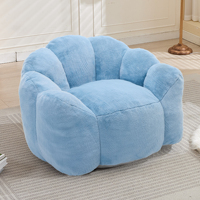 Canapé compressé en tissu chenille doux, en stock aux États-Unis, pour salon, meuble gain de place scellé sous vide