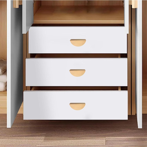 Maniglie <span class=keywords><strong>per</strong></span> Armadio in Noce Moderno, Maniglie Semicircolari in Legno Massello <span class=keywords><strong>per</strong></span> Mobili, Vendita all'Ingrosso - Product Image 6