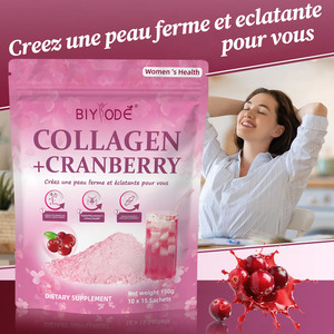 Produits Tendance : Boisson au Collagène et à la <span class=keywords><strong>Canneberge</strong></span> pour Femme, Poudre Instantanée pour un Teint Éclatant - Product Image 2