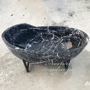 Personnalisé Sculpté À La Main Grande Guangxi Blanc Solide Pierre Marbre <span class=keywords><strong>Baignoire</strong></span> <span class=keywords><strong>200cm</strong></span> Longueur Statue Sculpture - Product Image 5