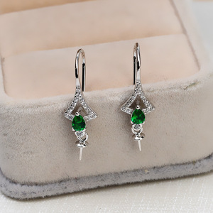 Pendientes de Perlas para Mujer S925 con Borla Larga, Colgante en Forma de Flor Dorada, Accesorios Elegantes 895 - Product Image 3