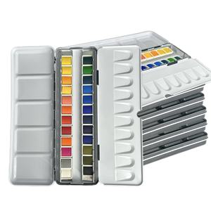 Ensemble de peinture aquarelle léger et portable de 24 couleurs vives pour les jeunes <span class=keywords><strong>artistes</strong></span> et amateurs - Product Image 3
