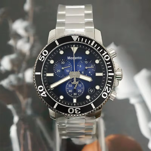 Reloj de Pulsera de Cuarzo de Alta Calidad, Diseño de Lujo para Negocios, Cronógrafo, Estilo <span class=keywords><strong>Tissot</strong></span> Seastar, Correa de Acero Inoxidable 316L - Product Image 2
