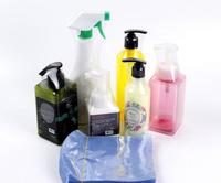 Sacs d'emballage thermorétractables en PVC, pour bouteille, personnalisé, rond et carré, pièces