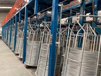Machine de fabrication de fil de fer galvanisé Substrat d'acier Équipement de fabrication de fil galvanisé