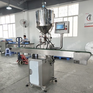 Şişe unscrambler ile yüksek kaliteli otomatik pnömatik kozmetik macun krem kalın sıvı macun dolum makinesi - Product Image 4