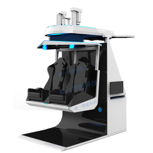 2/4/6/8/10 좌석 실내 9D VR 시네마 모션 시트 가상 현실 시뮬레이터 플랫폼 금속 플라스틱 건설 비행 극장 - Product Image 3