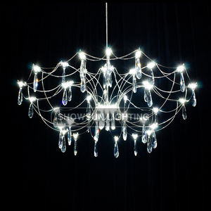 Lampadario di cristallo di Lustre lampada <span class=keywords><strong>a</strong></span> <span class=keywords><strong>sospensione</strong></span> moderna per soggiorno <span class=keywords><strong>camera</strong></span> da pranzo - Product Image 4