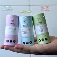 Emballage en tube de papier push up pour déodorant en carton biodégradable de 2 oz