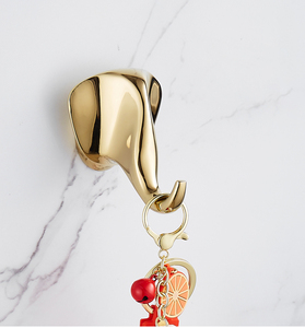 ตะขอแขวนติดผนังสำหรับตกแต่งสไตล์นอร์ดิก,ที่แขวนผนังเสื้อโค้ทตัวแขวนรูปช้างม้ากวาง - Product Image 3