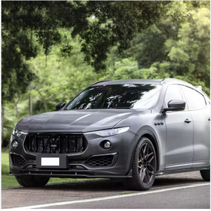 Kit de carrosserie de pièces automobiles en fibre de carbone personnalisé OEM diffuseur de lèvre de pare-chocs avant supérieur séparateur de becquet pour <span class=keywords><strong>Maserati</strong></span> Levante nouveau - Product Image 6