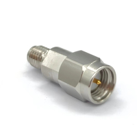 Adaptateur coaxial RF haute fréquence S MA/SSMA-JKG, connecteur coaxial à ondes millimétriques, matériau en acier inoxydable, 50 ohms