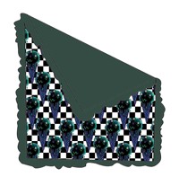 Nouvelle conception d'usine, couverture d'hiver personnalisée de haute qualité pour Halloween, couverture en bambou et en minky