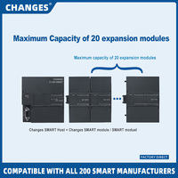 Controlador Lógico Programable Original S7-200 SMART CPU PLC SR20 SR30 ST30 SR40 SR60 para Siemens Digital Analógico