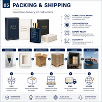 Rehaussez votre marque avec des boîtes à parfum en papier de luxe, emballages cadeaux rigides personnalisés avec tiroir magnétique