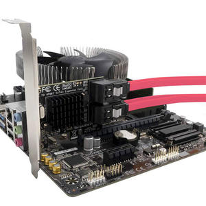 Carte d'extension PCI-E vers SATA3.0 Carte d'extension SATA3.0 4 ports Carte adaptateur SATA vers PCI-<span class=keywords><strong>E1X</strong></span> 4 ports - Product Image 3