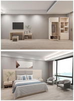 Couvre-lit d'hôtel 5 étoiles en bois de bouleau massif, style minimaliste moderne, durable, qualité E1, écologique, disponible en tailles Twin, Double et King-Size