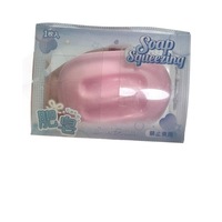Mini Savon Artisanal en Forme de Blocs de Construction Croustillants, Balle Anti-Stress à Presser, Jouet Sensoriel Éclatant, Boîte Mystère