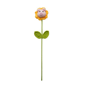 ดอกทานตะวันประดิษฐ์จากเส้นด้าย ของขวัญงานฝีมือสำหรับวันแม่และวันครู - Product Image 5