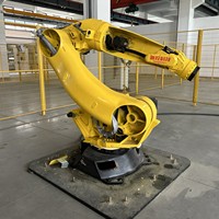 Robot industriel lourd à 6 axes avec moteur, capacité de charge de 210 kg, portée de 2700 mm, haute précision pour la soudure automobile et la manutention