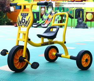 Triciclos de Acero para Niños, Muebles Montessori para Preescolar, Guardería, Jardín de Infancia, Parque Infantil al Aire Libre, Ecológicos y Duraderos - Product Image 2