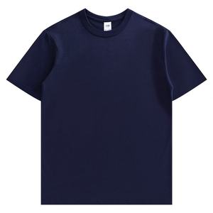 เสื้อยืดวินเทจทรงตรง 210 กรัม ผ้าคอตตอนเนื้อหนา 40 เส้น แขนสั้น สีคราม คอกลม สำหรับผู้ชาย ของแท้ - Product Image 3