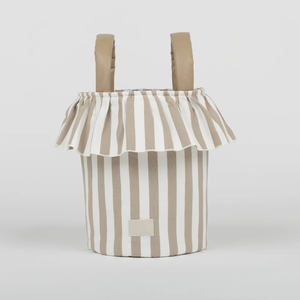 Sac de rangement pratique pour poussette de nouveau-né, solution de rangement pratique pour les <span class=keywords><strong>parents</strong></span>, sac de poussette chic à rayures pour bébé - Product Image 2