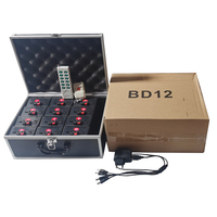 BD12 batterie Rechargeable intérieur extérieur effet sans fil télécommande scène froide fontaine feux d'artifice pyrotechnie système de tir