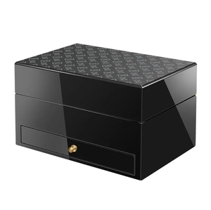 Caja de Regalo Rectangular de Madera Personalizada de Fábrica, Tipo Concha, para Cuidado de la Piel, Belleza Médica, Pintada a Mano, de Lujo, DSP1012 - Product Image 2