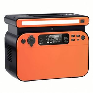 Station d'alimentation portable 500W très bien notée pour le camping et les voyages, station d'alimentation portable haute capacité - Product Image 1
