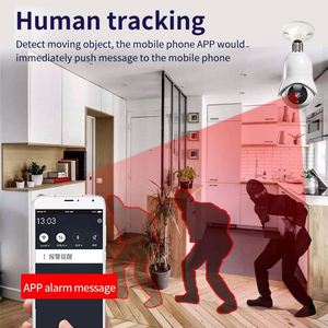 360 Panorama Lamp <b>Camera</b> 5GHZ 2.4Ghz Bulb Video <b>Camera</b> Surveillance 360 Degree Light Bulb Wifi Cctv Security Cameras - Product Image 3