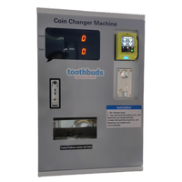 Distributeur automatique de monnaie miniature en métal pour borne d'échange de pièces de monnaie