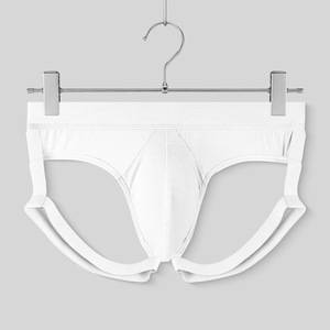 Sous-vêtements pour hommes en fibre de bambou, <span class=keywords><strong>string</strong></span> à taille basse, couleur unie, sexy, respirant, confortable - Product Image 6