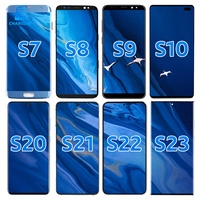 Écran LCD pour S21 ultra 5g avec cadre, panneau tactile, combo, accessoires de rechange pour téléphone Samung galaxy G998