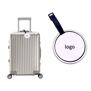 Étiquette de bagage en silicone souple, résistante à l'eau et aux déchirures, personnalisée de haute qualité, fabriquée par l'usine Paisen, étiquette nominative privée - Product Image 2