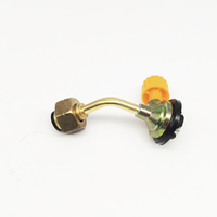 Adaptador de cilindro de Gas LPG para acampar al aire libre, conector convertidor de horno de tipo dividido, adaptador de propano para estufa de butano