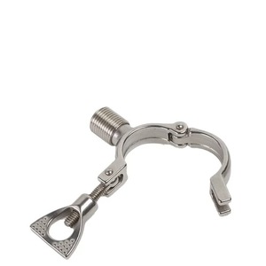 ISO Sanitär-Rohrhalterung für Außengewinde, SS304 Tri-Clamp-Fittings 1/2"-3", Sofort lieferbare Edelstahl-Rohrhalterungen G1/2" - Product Image 6