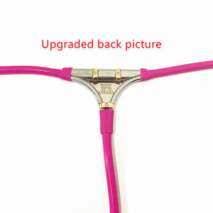 黒皇帝新しい男性目に見えないステンレス鋼の純血ベルトペニスロック軽くて快適な優先大人のおもちゃ - Product Image 2