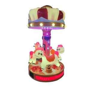 Parco di divertimenti macchina del gioco della macchina 3 posti mini merry go round bambini carosello gettoni macchina del gioco - Product Image 5