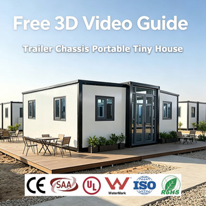 Mobilier direct usine : Maison conteneur extensible avec fret FCL pour <span class=keywords><strong>France</strong></span>, idéale pour les complexes de glamping, hôtels de charme et propriétés hôtelières - Product Image 1