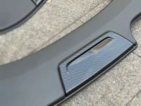 Pour Toyota Hilux Revo 15-23 : Garnitures de passage de roue et kits de carrosserie de camion avec décoration texture fibre de carbone, garde-boue et arches de roue