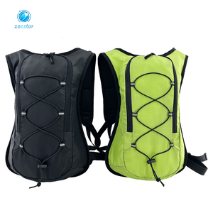 Lightweight Soft Durable Hydration <strong>Backpack</strong> with Zipper Closure for <strong>Cycling</strong> Running Breathable <strong>Water</strong> Bladder Pack OEM - Product Image 1